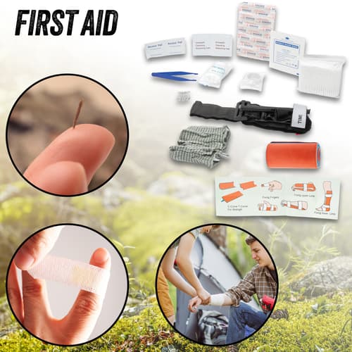 First Aid gear included.